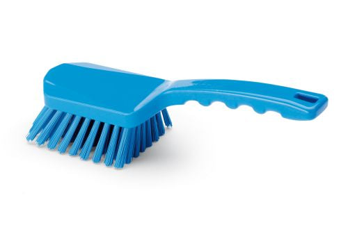 Brosse alimentaire 28 cm avec manche bleu