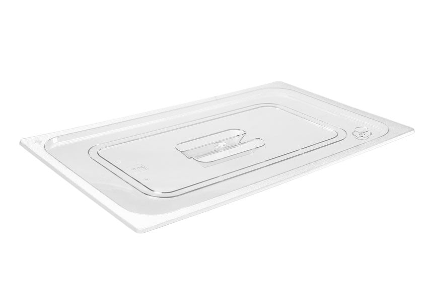 Couvercle plein pour bac gastro en copolyester transparent