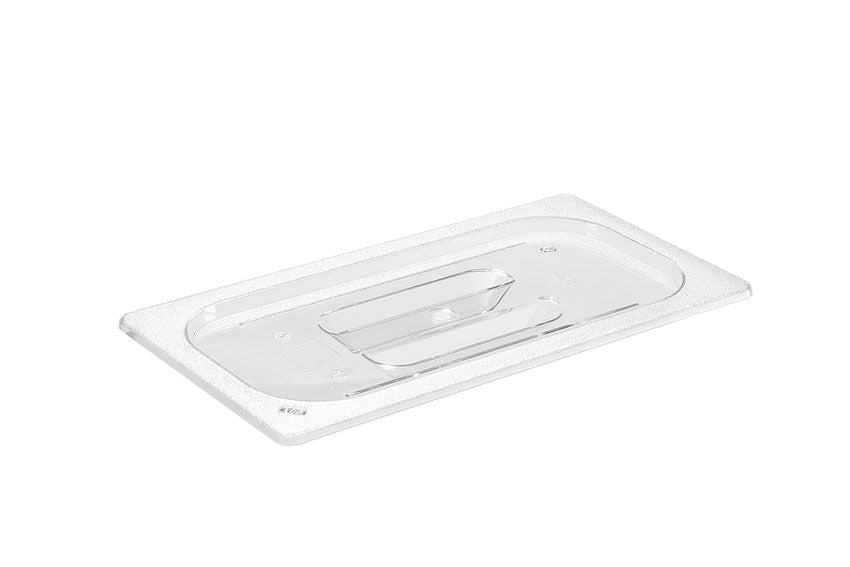 Couvercle plein pour bac gastro en copolyester transparent